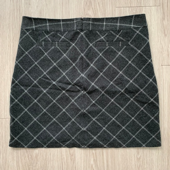 Merona Wool Blend Mini Skirt Sz 16 Lined Career - Picture 3 of 6